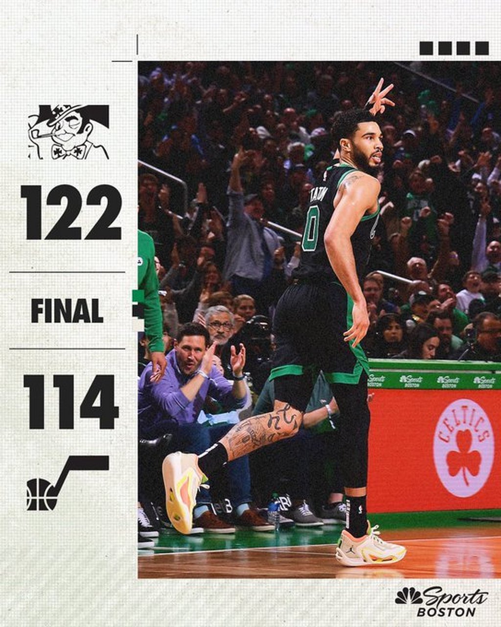 爵士翻盘凯尔特人,西亚卡姆刷新纪录 爵士翻盘凯尔特人,西亚卡姆刷新纪录