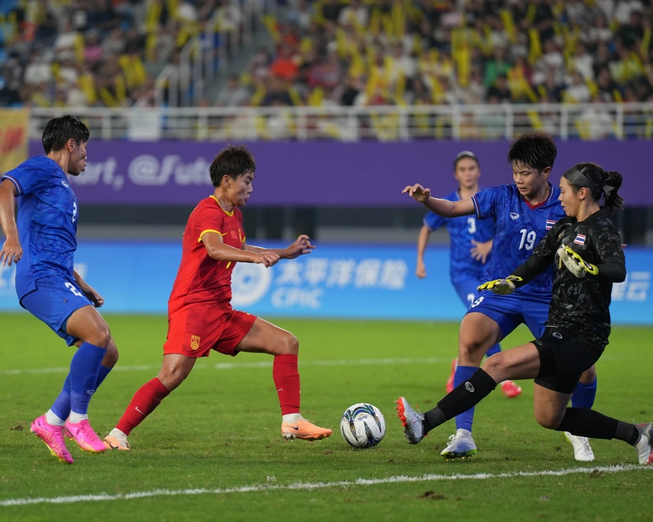 中国队逆转泰国队,戴资颖统治全场 中国队逆转泰国队,戴资颖统治全场