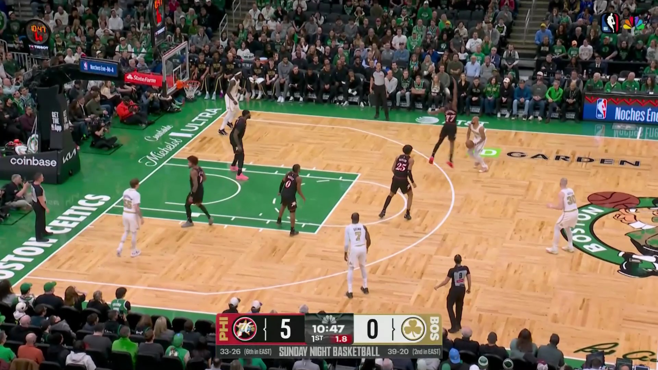 76人逆转凯尔特人,保罗扛起全队 76人逆转凯尔特人,保罗扛起全队