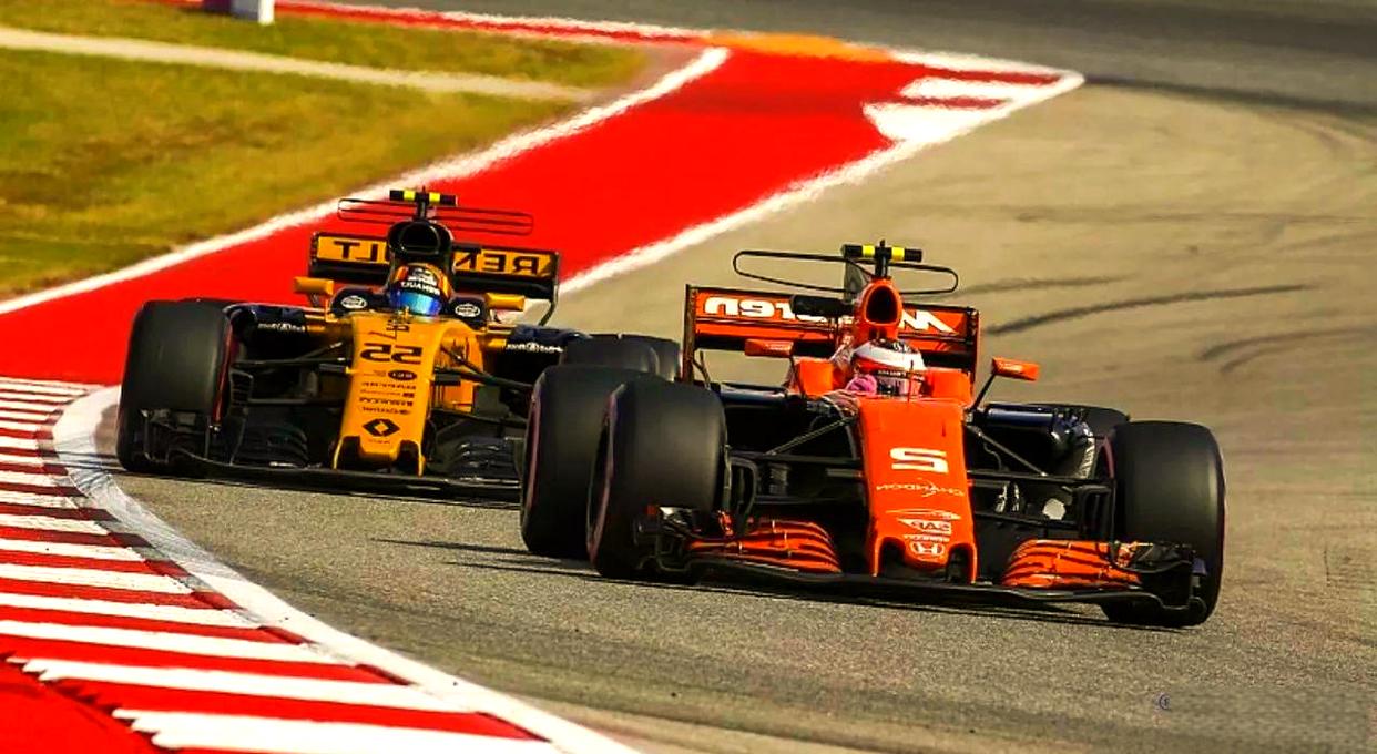 雷诺车队险胜红牛车队,汉密尔顿扛起全队 雷诺车队险胜红牛车队,汉密尔顿扛起全队